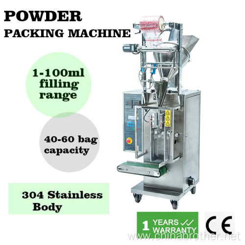 Automatic Pouch Powder Dispenser Filling And Packing Machine